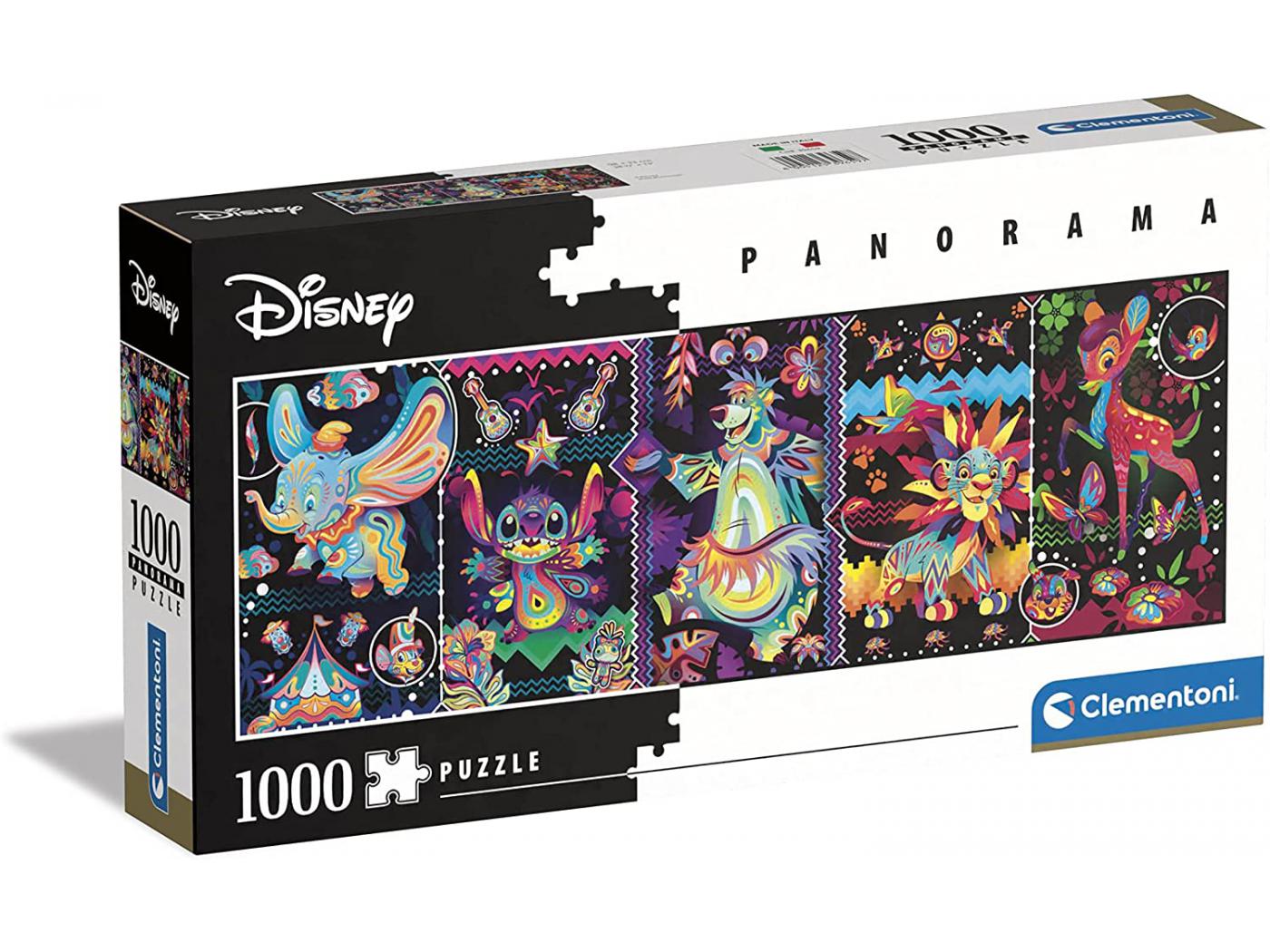 39659 - Puzzle adulte, Panorama 1000 pièces - Disney Classics
