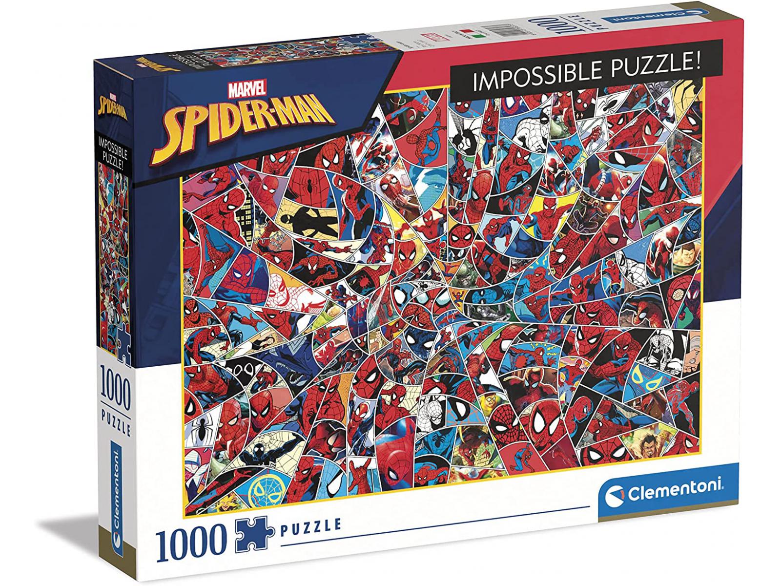 39657 - Puzzle adulte, Impossible 1000 pièces - Spider-Man