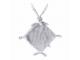 Lapin doudou gris clair Flore - Diamètre 50 cm, Hauteur 32 cm