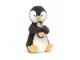 Peluche Huddles Penguin - Dimensions : l : 14 cm  x h : 24 cm