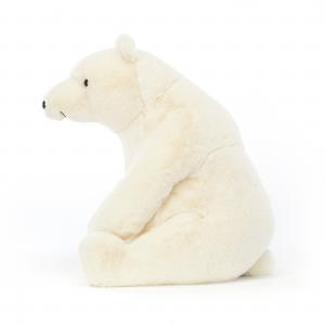 Elwin Polar Bear Large - Dimensions : L : 24 cm x  l : 24 cm x  h : 31 cm - Jellycat - EL3PB