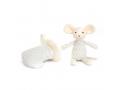 Shimmer Stocking Mouse - Dimensions : l : 9 cm  x h : 20 cm - Jellycat - SHIM4SM