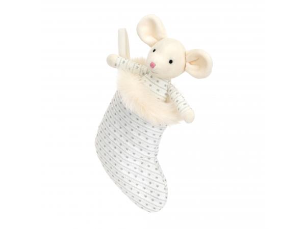 Shimmer stocking mouse - dimensions : l : 9 cm x h : 20 cm