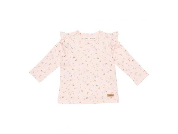 T-shirt manches longues little pink flowers 68