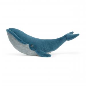 Gilbert the Great Blue Whale - L: 19 cm x l: 55 cm x h: 17 cm - Jellycat - GIL1GBW