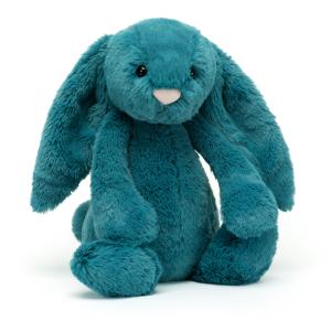 Bashful Mineral Blue Bunny Medium - L: 9 cm x l: 12 cm x h: 31 cm - Jellycat - BAS3MBB