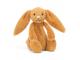 Peluche Bashful Golden Bunny Small - L: 8 cm x l: 9 cm x h: 18 cm