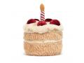 Amuseable Birthday Cake - H : 16 cm - Jellycat - A2BC