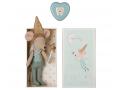 Tooth fairy mouse in matchbox - Blue - Maileg - 16-1739-02