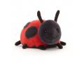 Layla Ladybird - L: 9 cm x l: 15 cm x h: 7 cm - Jellycat - LAY3L
