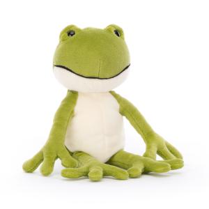 Finnegan Frog - L: 5 cm x l: 5 cm x h: 20 cm - Jellycat - FIN3FR