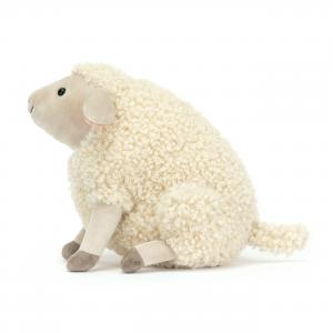 Burly Boo Sheep - L: 17 cm x l: 12 cm x h: 19 cm - Jellycat - BUR3BS