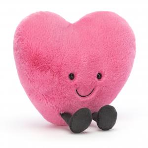 Amuseable Pink Heart Large - L: 6 cm x l: 19 cm x h: 17 cm - Jellycat - A3PH