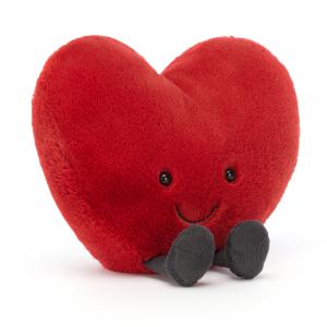 Amuseable Red Heart Large - L: 6 cm x l: 19 cm x h: 17 cm - Jellycat - A3RH