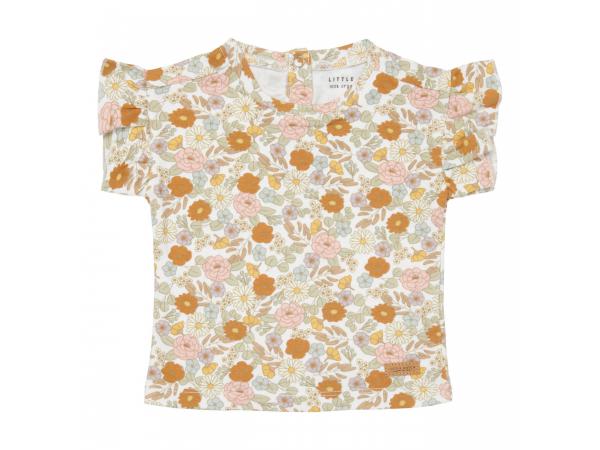T-shirt manches courtes vintage little flowers - 86