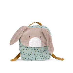 Sac à dos lapin sauge Trois petits lapins - Moulin Roty - 678070