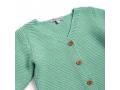 HERBE Cardigan 3m tricot vert  - 3 mois - Moulin Roty - 719943
