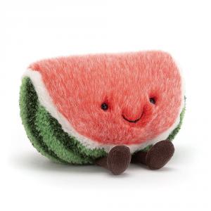 Amuseable Watermelon Small - L: 7 cm x l: 15 cm x h: 14 cm - Jellycat - A6WN