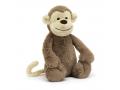Peluche Bashful Monkey Medium - L: 9 cm x l: 12 cm x h: 31 cm - Jellycat - BAS3MKNN