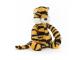 Peluche Bashful Tiger Small - L: 8 cm x l: 9 cm x h: 18 cm