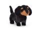 Peluche Freddie Sausage Dog Small - L: 17 cm x l: 5 cm x h: 13 cm