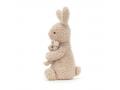 Peluche Huddles Bunny - L: 10 cm x l: 14 cm x h: 24 cm - Jellycat - HUD2BN