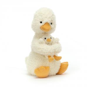 Huddles Duck - L: 10 cm x l: 14 cm x h: 24 cm - Jellycat - HUD2DN