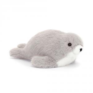Nauticool Grey Seal - L: 6 cm x l: 15 cm x h: 5 cm - Jellycat - NAU6GS