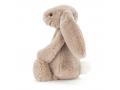 Peluche Bashful Beige Bunny Small - L: 8 cm x l: 9 cm x h: 18 cm - Jellycat - BASS6BN