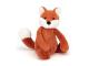 Peluche Bashful Fox Cub Medium - L: 9 cm x l: 12 cm x h: 31 cm