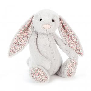Blossom Silver Bunny Medium - L: 9 cm x l: 12 cm x h: 31 cm - Jellycat - BL3BSNN