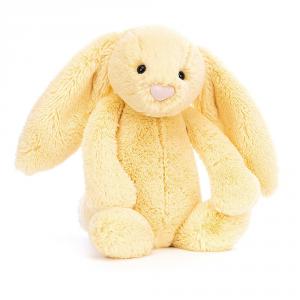 Bashful Lemon Bunny Medium - L: 9 cm x l: 12 cm x h: 31 cm - Jellycat - BAS3LMN