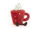 Peluche Amuseable Hot Chocolate - H : 19 cm x L : 9 cm