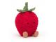 Peluche Amuseable Strawberry - H : 20 cm x L : 13 cm