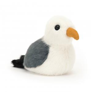 Birdling Seagull - H : 10 cm x L : 7 cm - Jellycat - BIR6SG