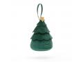 Peluche Festive Folly Christmas Tree  - H : 11 cm x L : 7 cm - Jellycat - FFH6CT