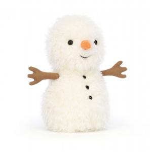 Little Snowman - H : 18 cm x L : 10 cm - Jellycat - L3SM
