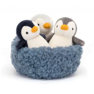 Nesting Penguins - H : 11 cm x L : 13 cm - Jellycat - NEST3P