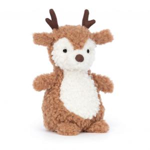 Peluche Wee Reindeer - H : 13 cm x L : 7 cm - Jellycat - WEE6RE