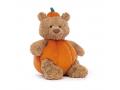 Peluche Bartholomew Bear Pumpkin H : 23 cm x L : 23 cm x l :36 cm - Jellycat - BARL2PUM