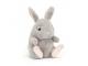 Peluche Cuddlebud Bernard Bunny H : 8 cm x L : 10 cm x l :16 cm