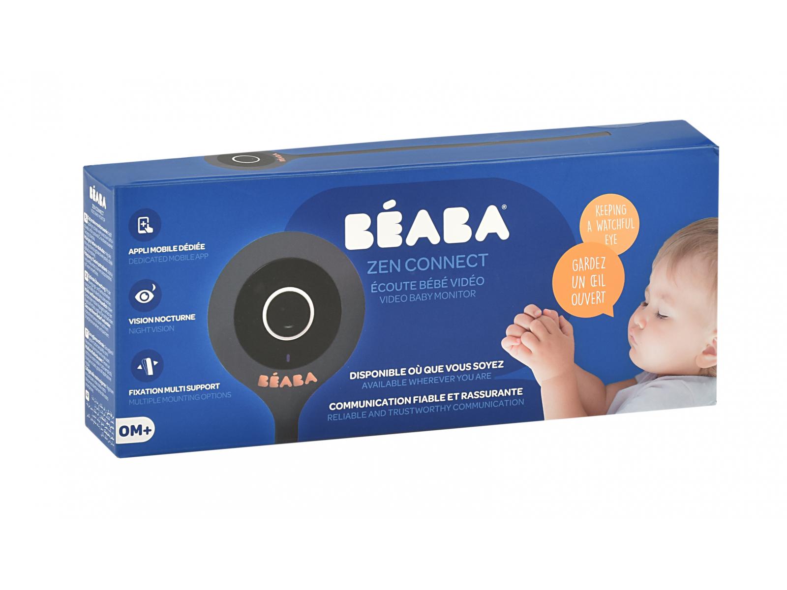 Beaba - Ecoute bébé vidéo ZEN Connect night blue