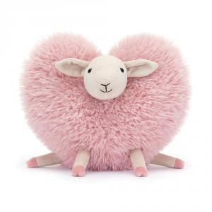 Aimee Sheep - L: 22 cm x H: 21 cm - Jellycat - AME2S