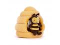 Peluche Honeyhome Bee - L: 17 cm x H: 18 cm - Jellycat - HON2B