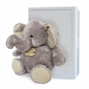 Elephant - taille 14 cm - boîte cadeau - Histoire d'ours - HO1948